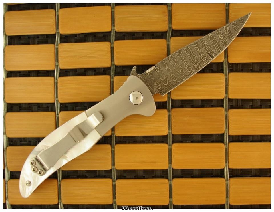 Ernie Emerson Full Dress Damascus Gentleman Jim